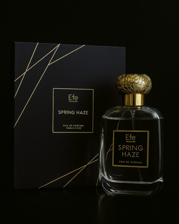 spring haze black bg Spring Haze – Elegant Floral & Fruity Perfume by Efe Perfumes